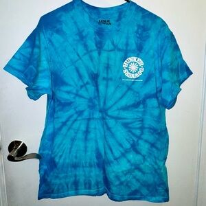 Leslie Jordan Blue Tie-Dye T-Shirt